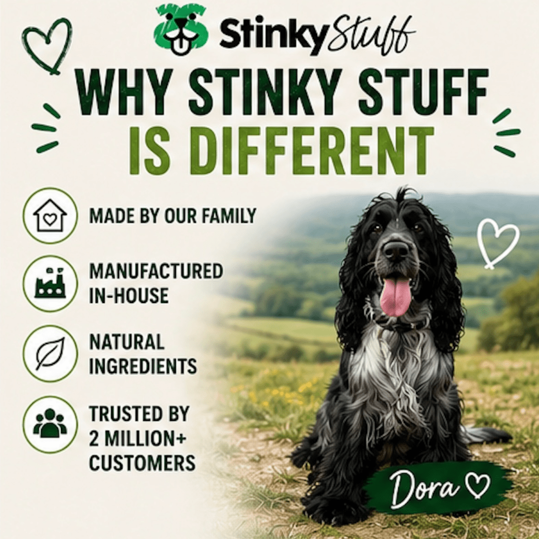 Dog Stuff – Natural Dog Balm for Itchy, Dry & Sensitive Skin - Stinky Stuff