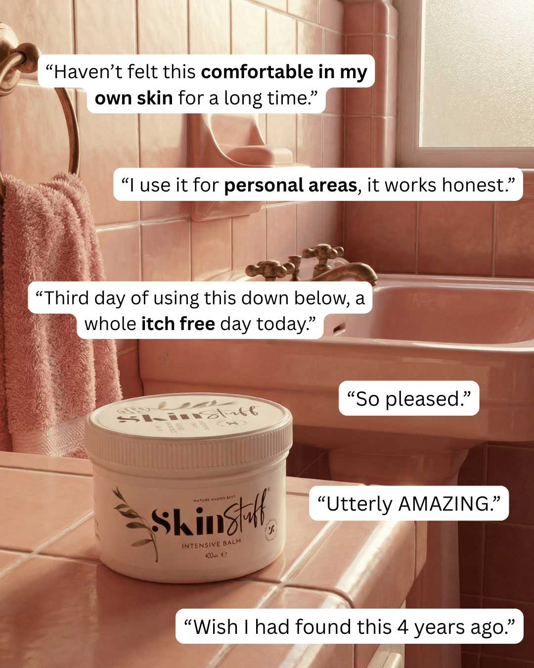 Skin Stuff Intensive Balm — Soothe Irritation, Discomfort & Sensitivity - Stinky Stuff