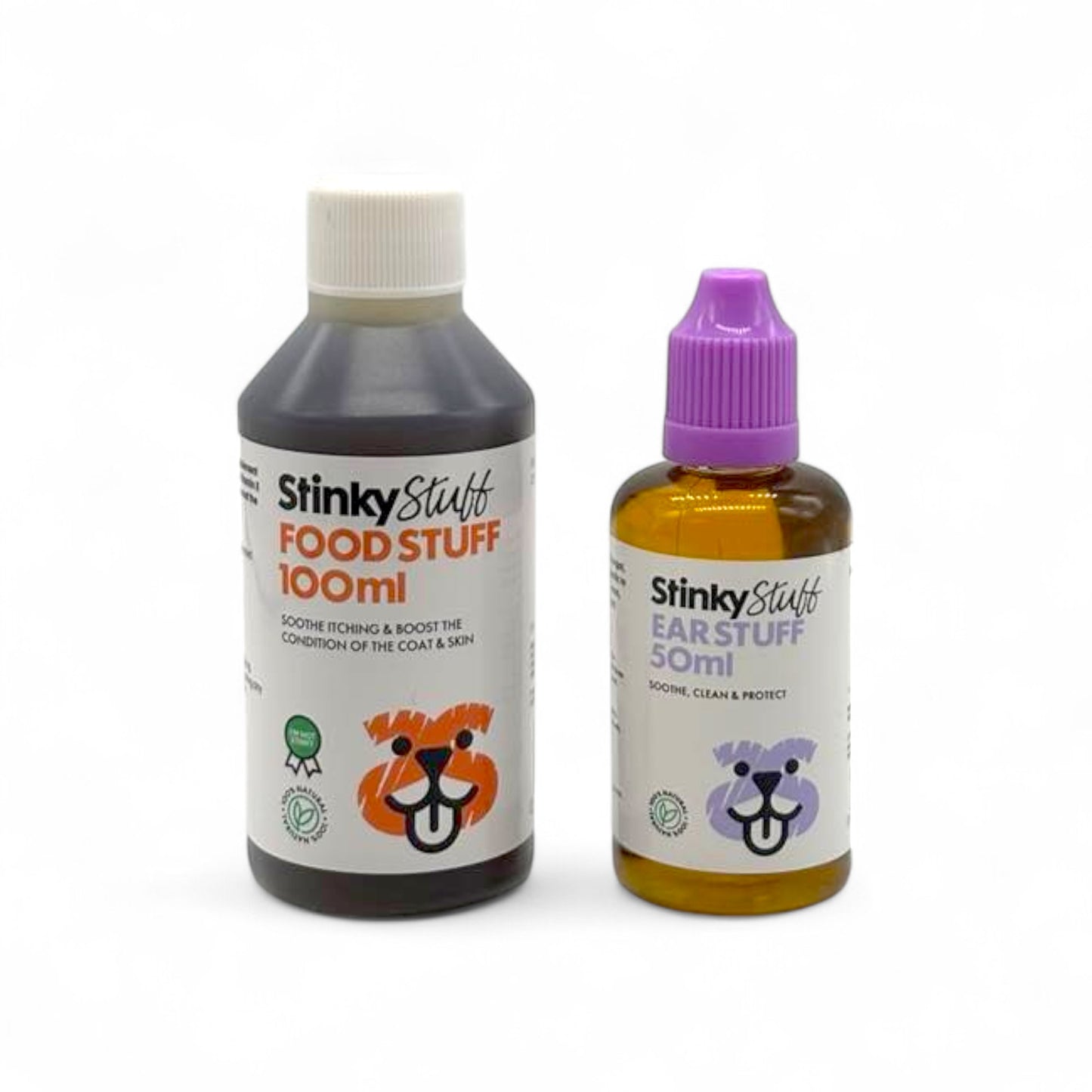 Dog Itchy Ear Relief Bundle - FREE GIFT - Food Stuff worth £19.99