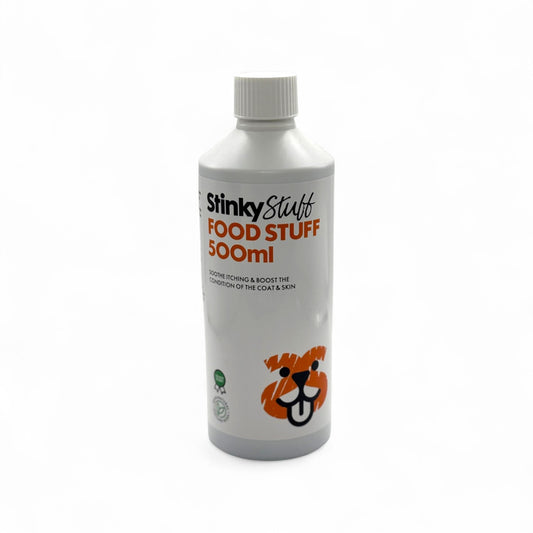 Large Food Stuff 500ml - Helps Dogs Suffering With Itchy Irritated Skin