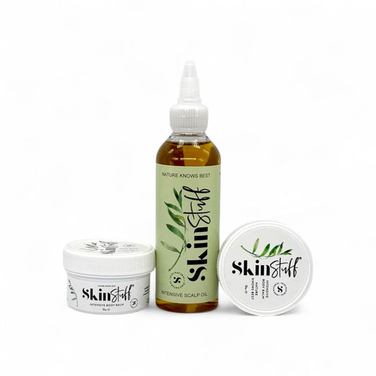 Complete Care Bundle for skin & scalp FREE 50ml SKIN STUFF