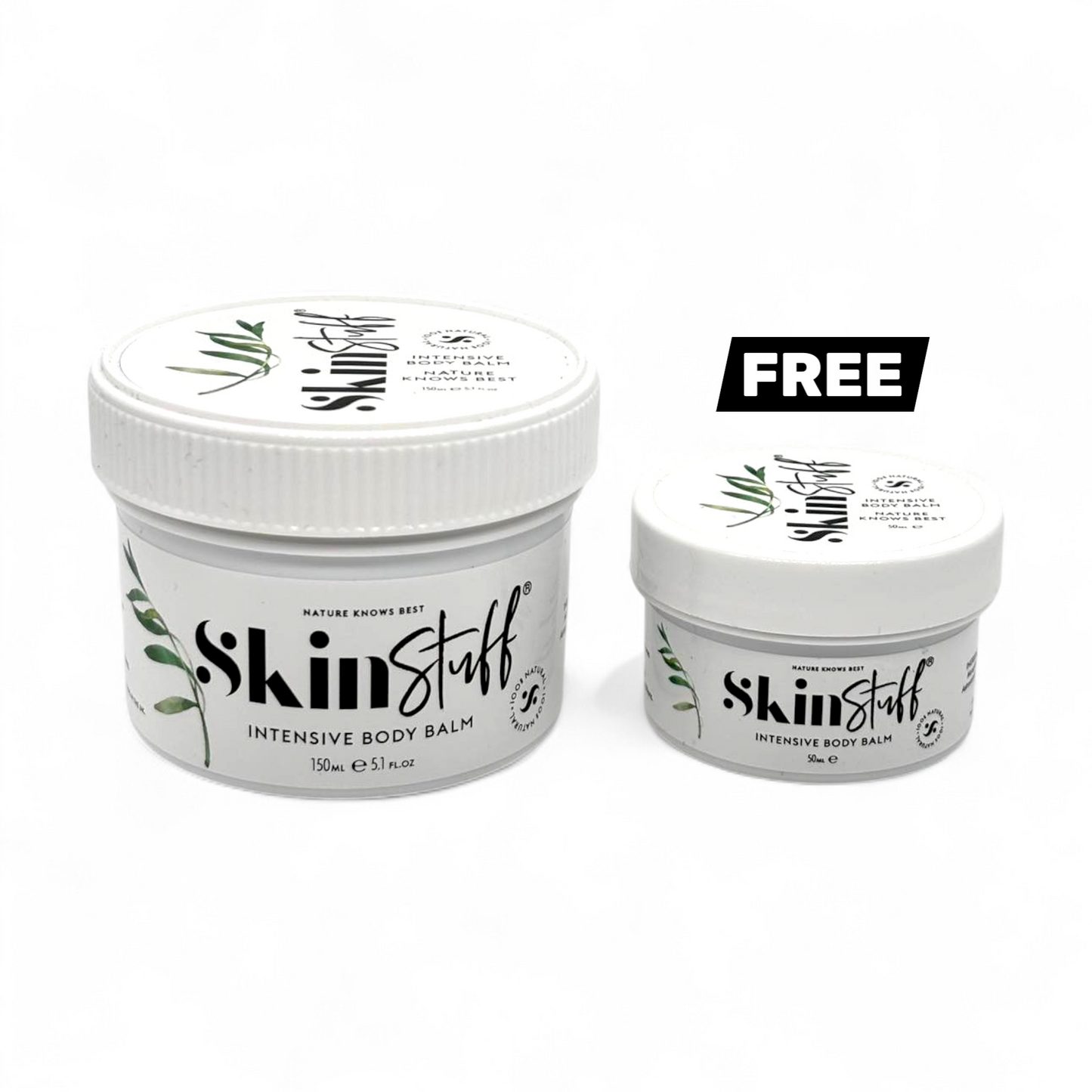 Skin Stuff Intensive Body Balm for Dry Itchy Skin - 150ml + 50ml (FREE)