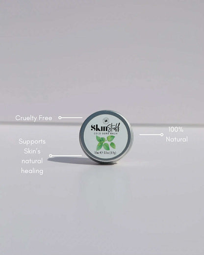 Natural Cold sore balm to help soothe cold sores 