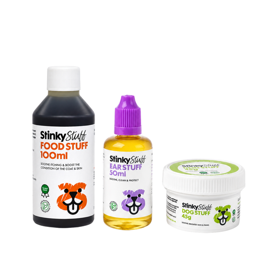 Itchy Dog Relief Bundle – Soothe itching and irritation