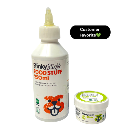 Food Stuff 250ml & Dog Stuff 45g - Soothe Itchy Irritated Skin
