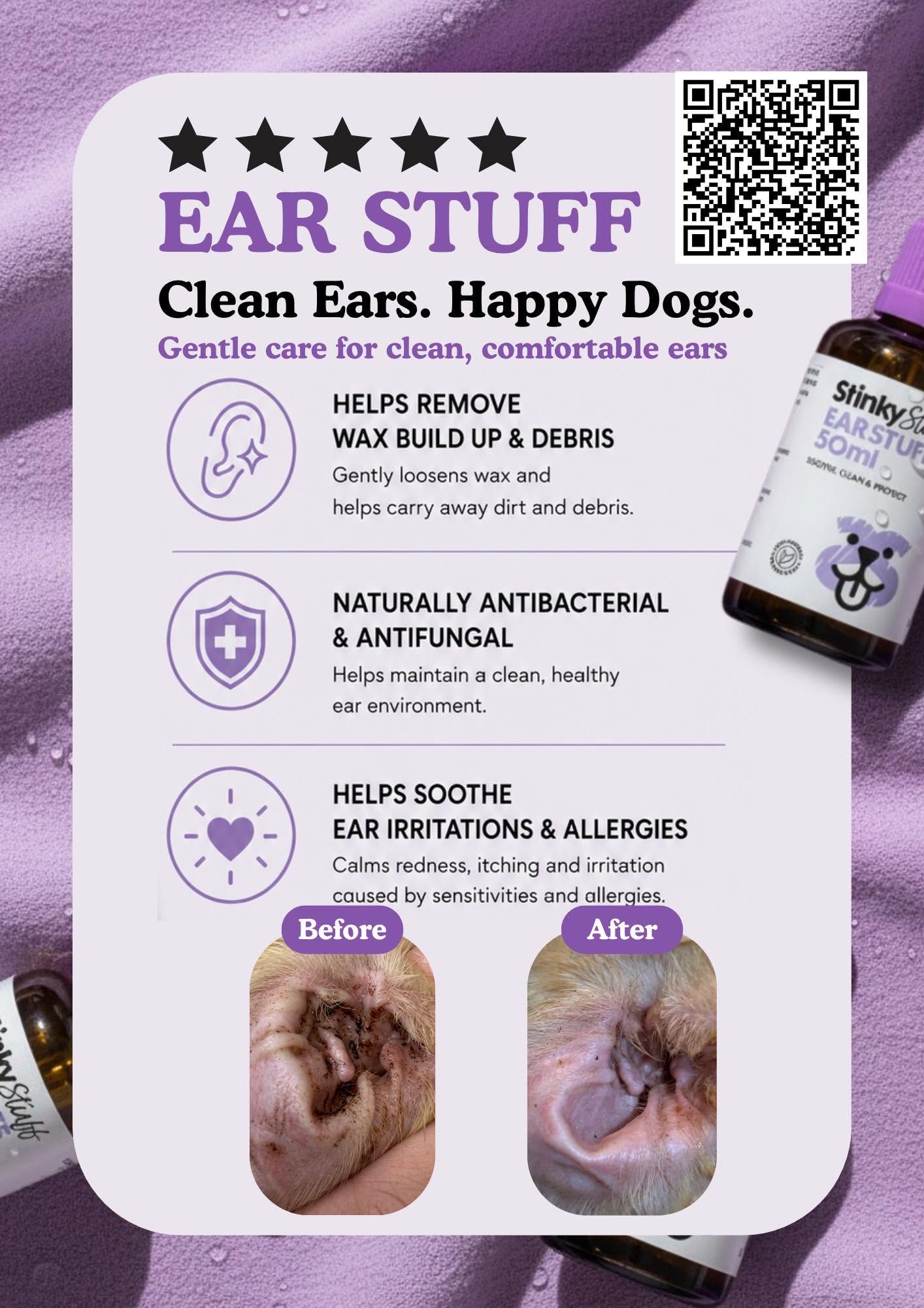 Ear Stuff – Natural Dog Ear Drops