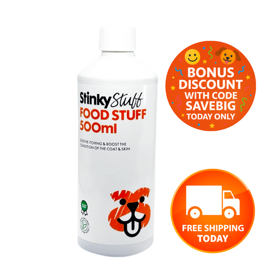 Large Food Stuff 500ml - Food Supplement for Itchy Skin