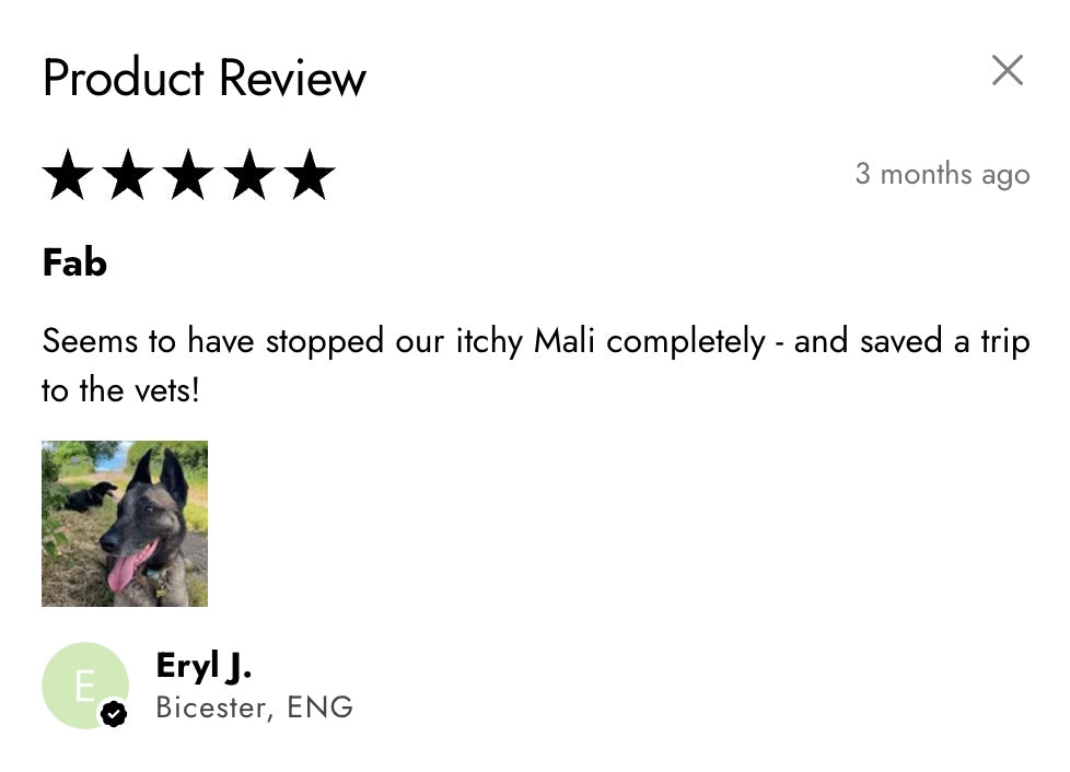 Food Stuff 250ml & Free Dog Stuff 45g - Soothe Itchy Irritated Skin