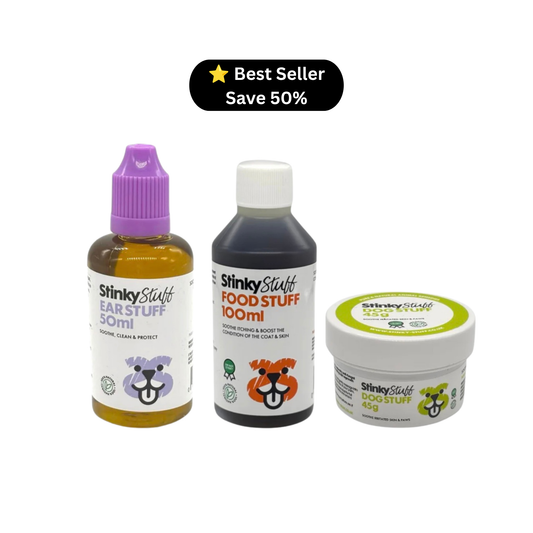 Itchy Dog Relief Bundle – Soothe itching and irritation