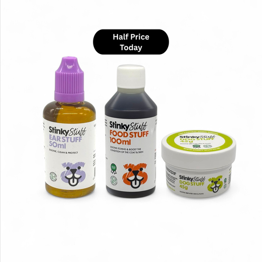 Itchy Dog Relief Bundle – Soothe itching and irritation
