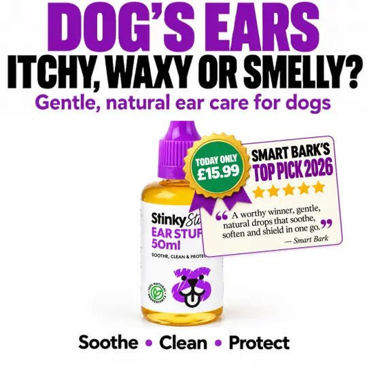 Ear Stuff – Natural Dog Ear Drops - Stinky Stuff