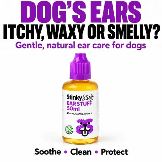 Ear Stuff – Natural Dog Ear Drops - Stinky Stuff
