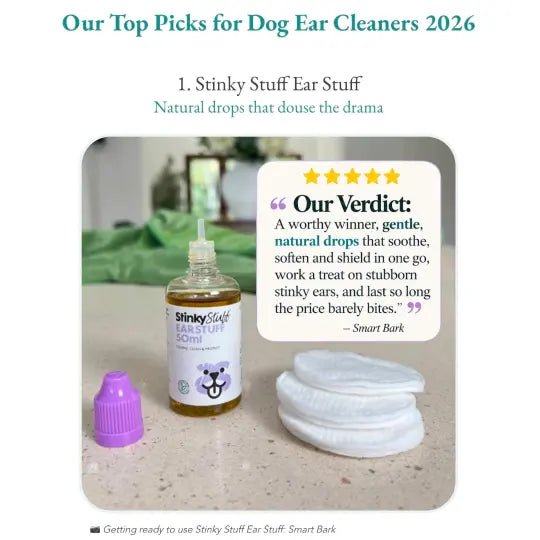 Ear Stuff - Top Picks for Dog Ear Cleaners 2026 - Stinky Stuff