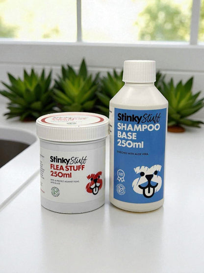 Flea Stuff – Natural Flea Shampoo for Dogs - Stinky Stuff