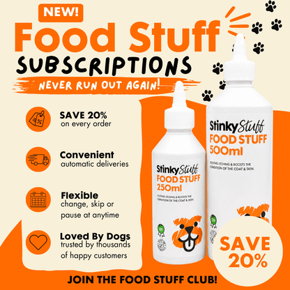 Food Stuff – Daily Skin, Coat & Ear Support Supplement - Stinky Stuff