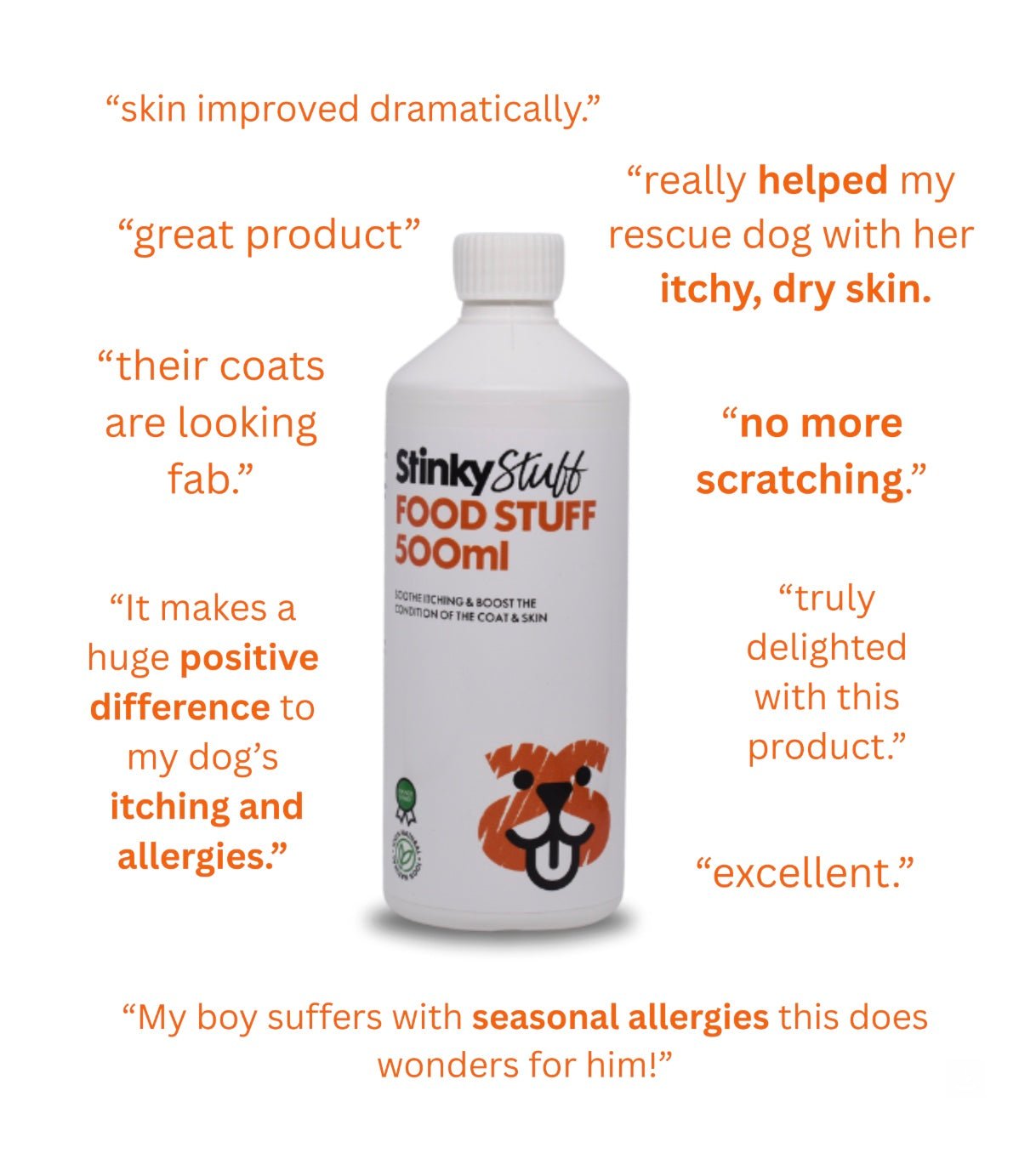 Food Stuff – Daily Skin, Coat & Ear Support Supplement - Stinky Stuff
