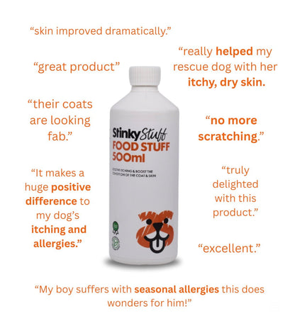 Food Stuff – Daily Skin, Coat & Ear Support Supplement - Stinky Stuff