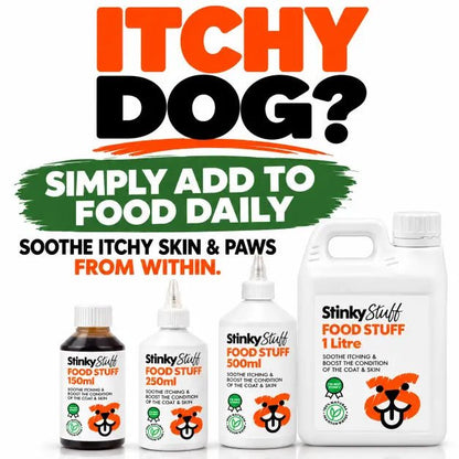 Food Stuff – Daily Skin, Coat & Ear Support Supplement - Stinky Stuff