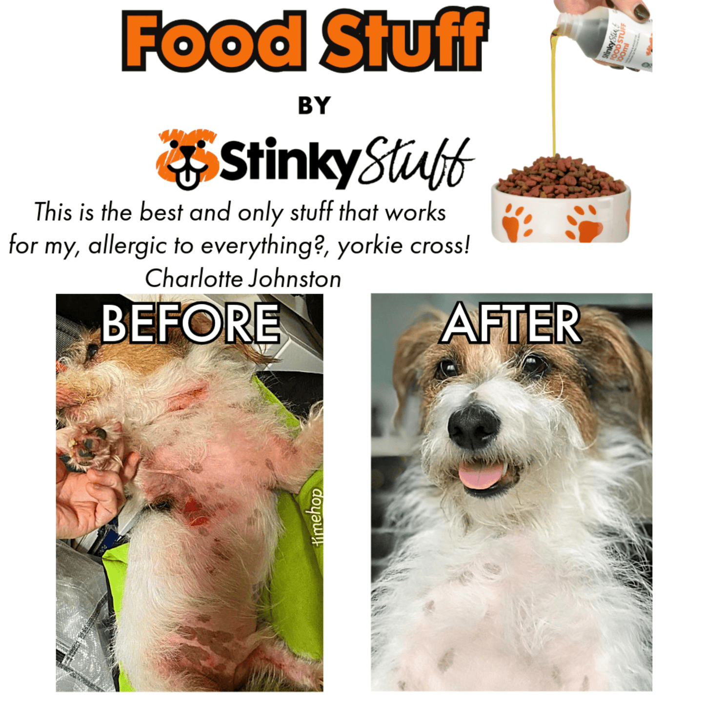 Food Stuff – Daily Skin, Coat & Ear Support Supplement - Stinky Stuff
