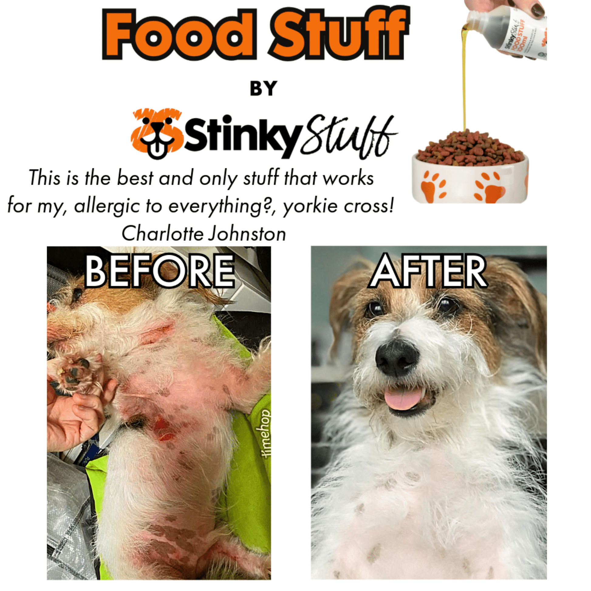 Food Stuff – Daily Skin, Coat & Ear Support Supplement - Stinky Stuff