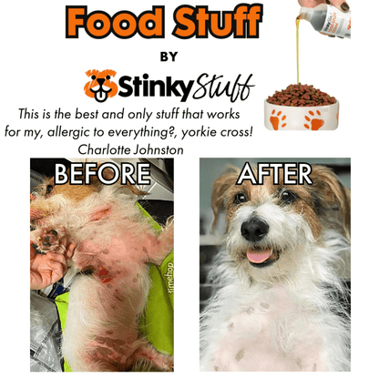 Food Stuff – Daily Skin, Coat & Ear Support Supplement - Stinky Stuff