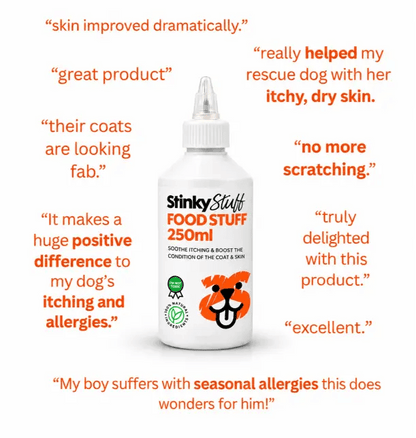 Food Stuff – Daily Skin, Coat & Ear Support Supplement - Stinky Stuff