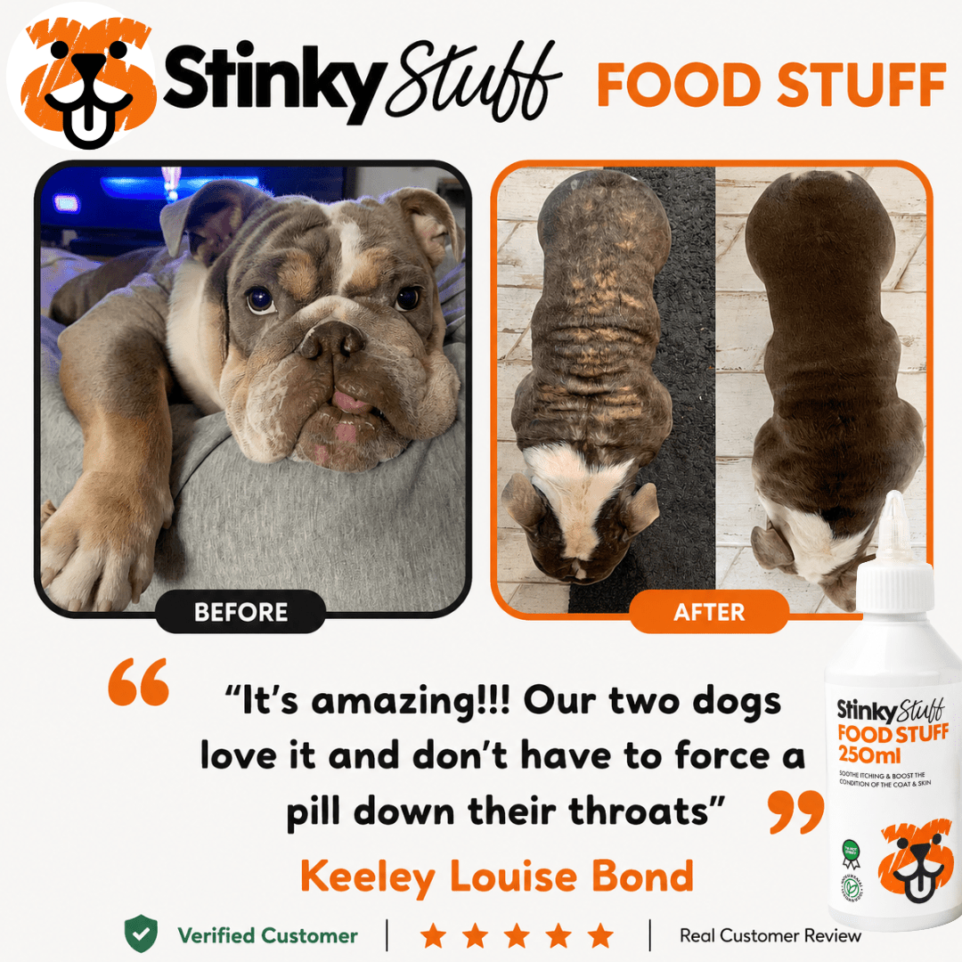 Food Stuff – Daily Skin, Coat & Ear Support Supplement - Stinky Stuff