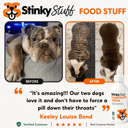 Food Stuff – Daily Skin, Coat & Ear Support Supplement - Stinky Stuff