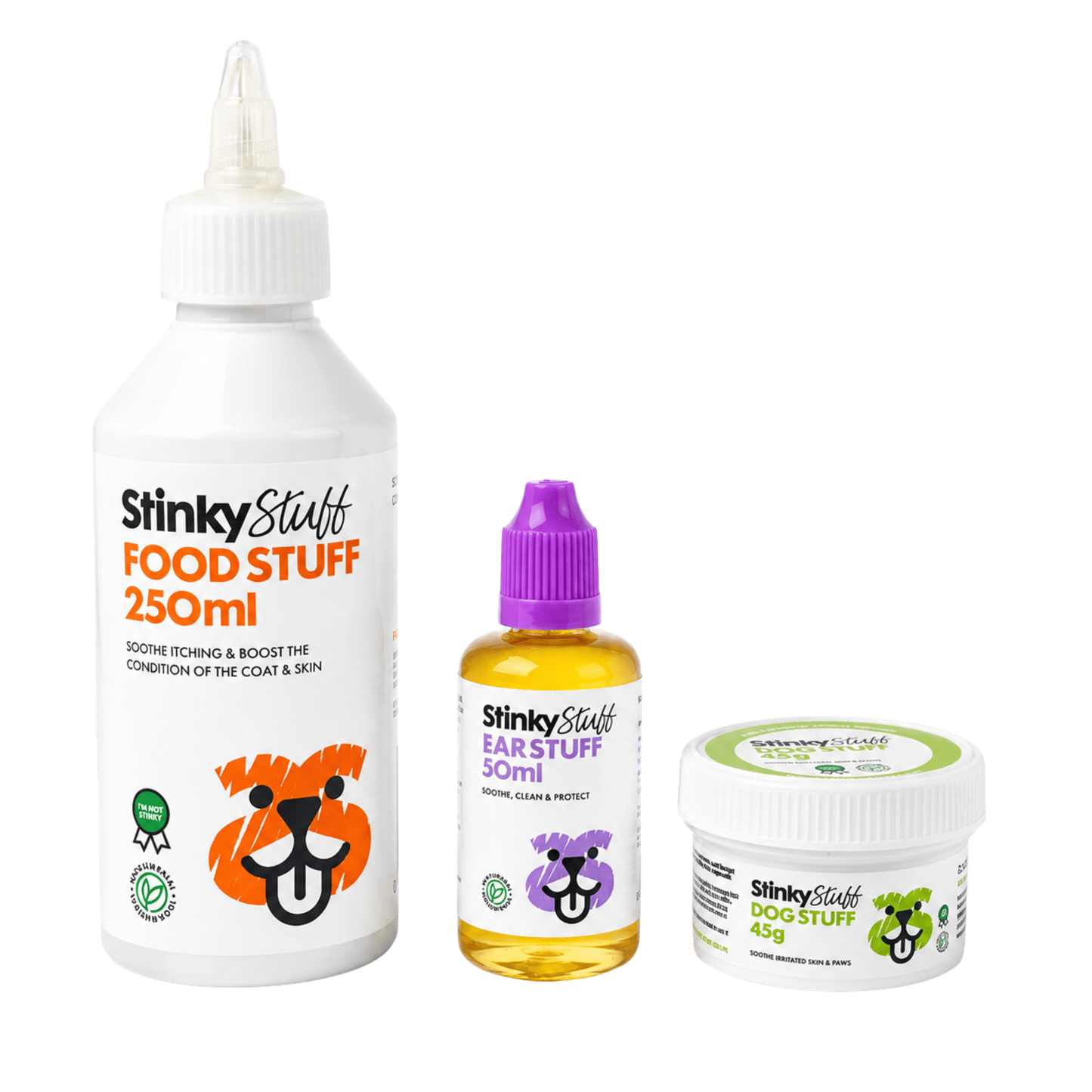 Itchy Dog Relief Bundle – Soothe itching and irritation - Stinky Stuff