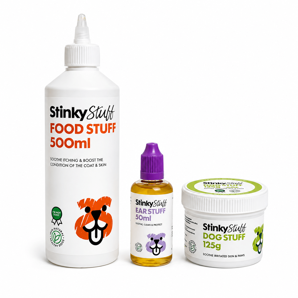 Itchy Dog Relief Bundle – Soothe itching and irritation - Stinky Stuff