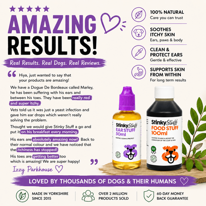 No More Scratching. No More Smelly Ears | Ear Stuff Complete Care Bundle - Stinky Stuff