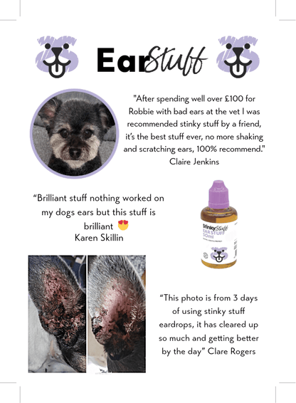 No More Scratching. No More Smelly Ears | Ear Stuff Complete Care Bundle - Stinky Stuff