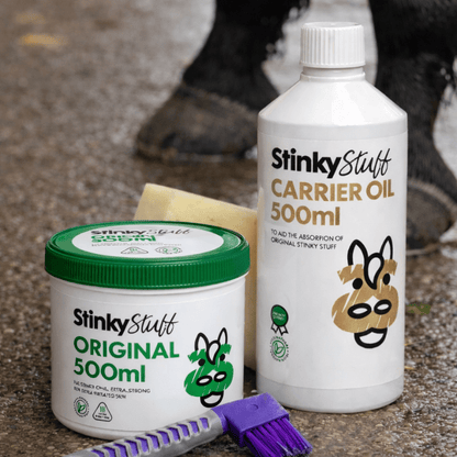 Original Stinky Stuff - Rub and Soothe Pack Itch Relief Pack for Horses - Stinky Stuff